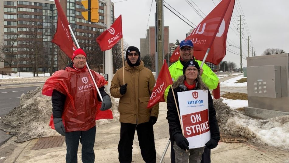 Oakville Transit workers on strike