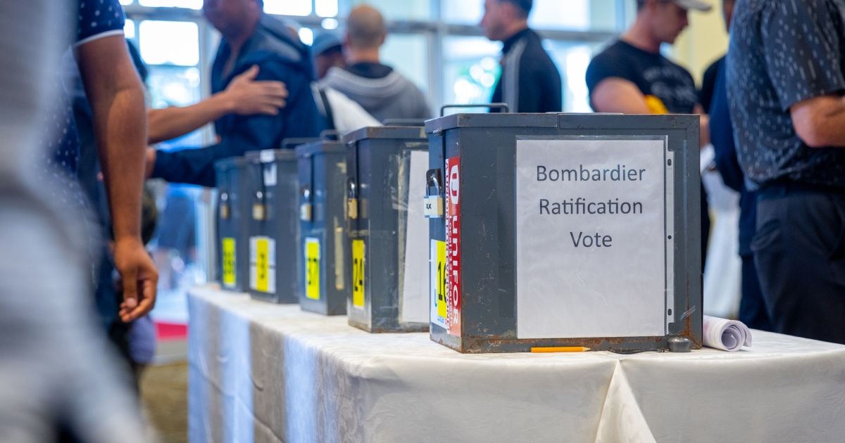 Strike at Bombardier ends after ratification of new collective agreement